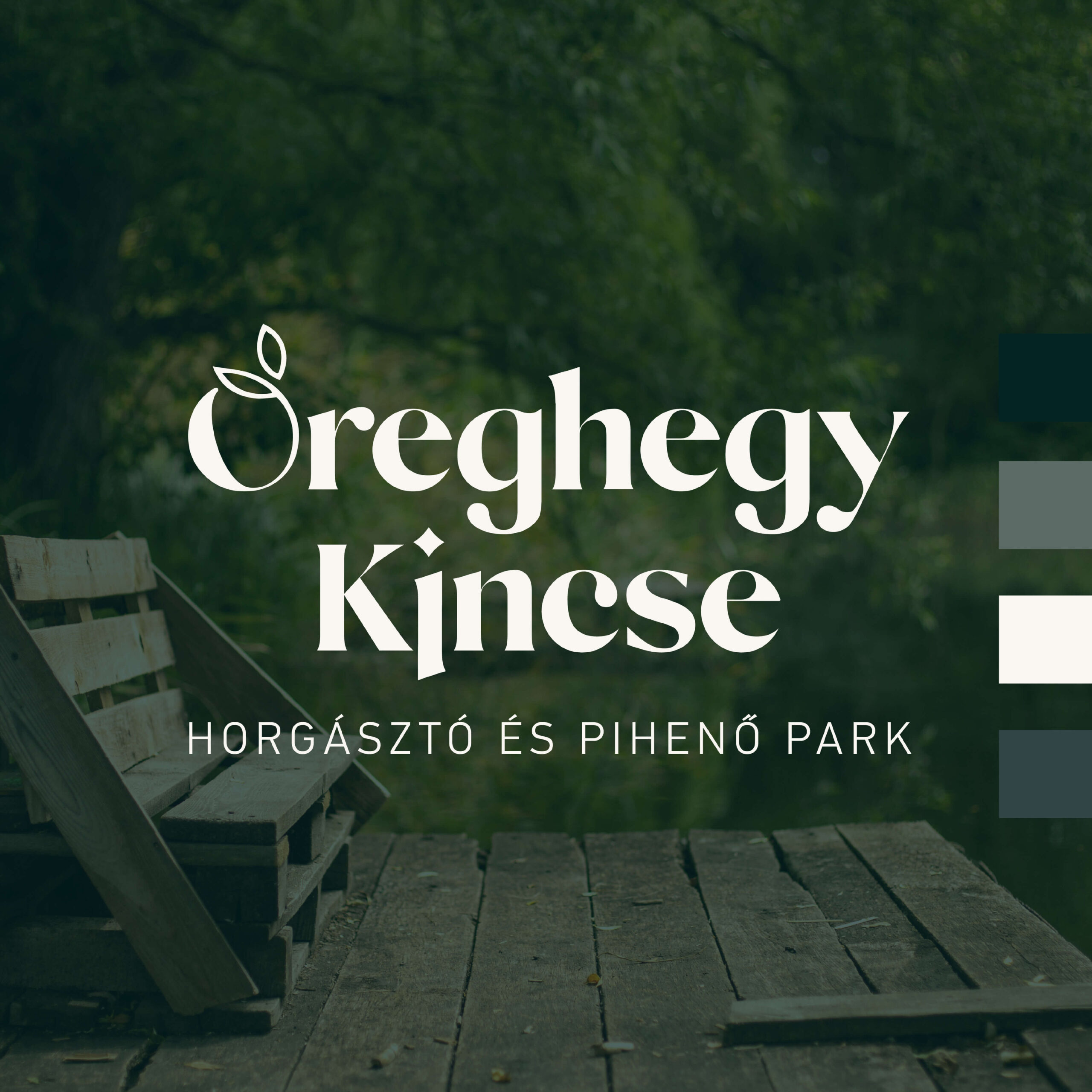 Öreghegy Kincse arculattervezés