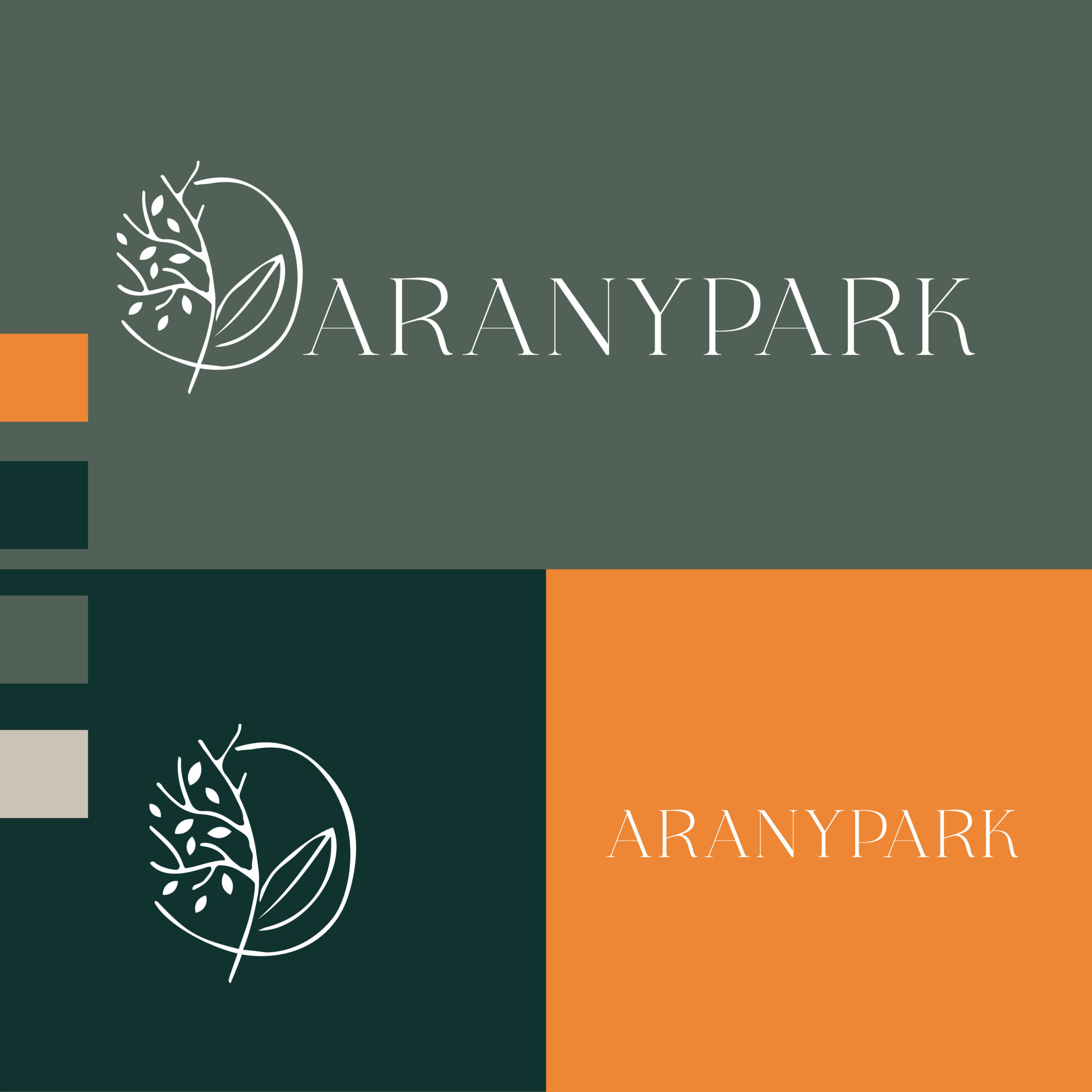 Aranypark arculati színek